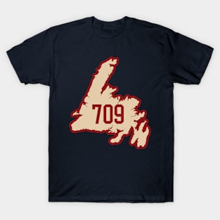 Island 709 Design || Newfoundland and Labrador || Gifts || Souvenirs T-Shirt